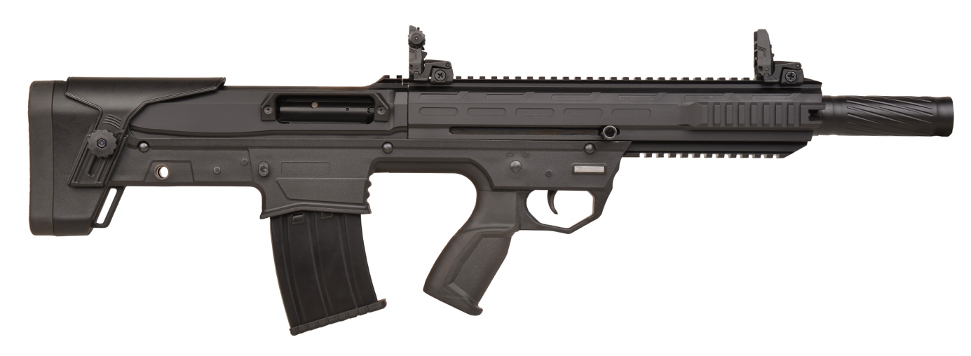 Eternal Marco Polo 12GA Synthetic 18” Mag-Fed Black Bullpup Semi-Auto Shotgun Eternal Marco Polo 12GA Synthetic 18” Mag-Fed Black Bullpup Semi-Auto Shotgun